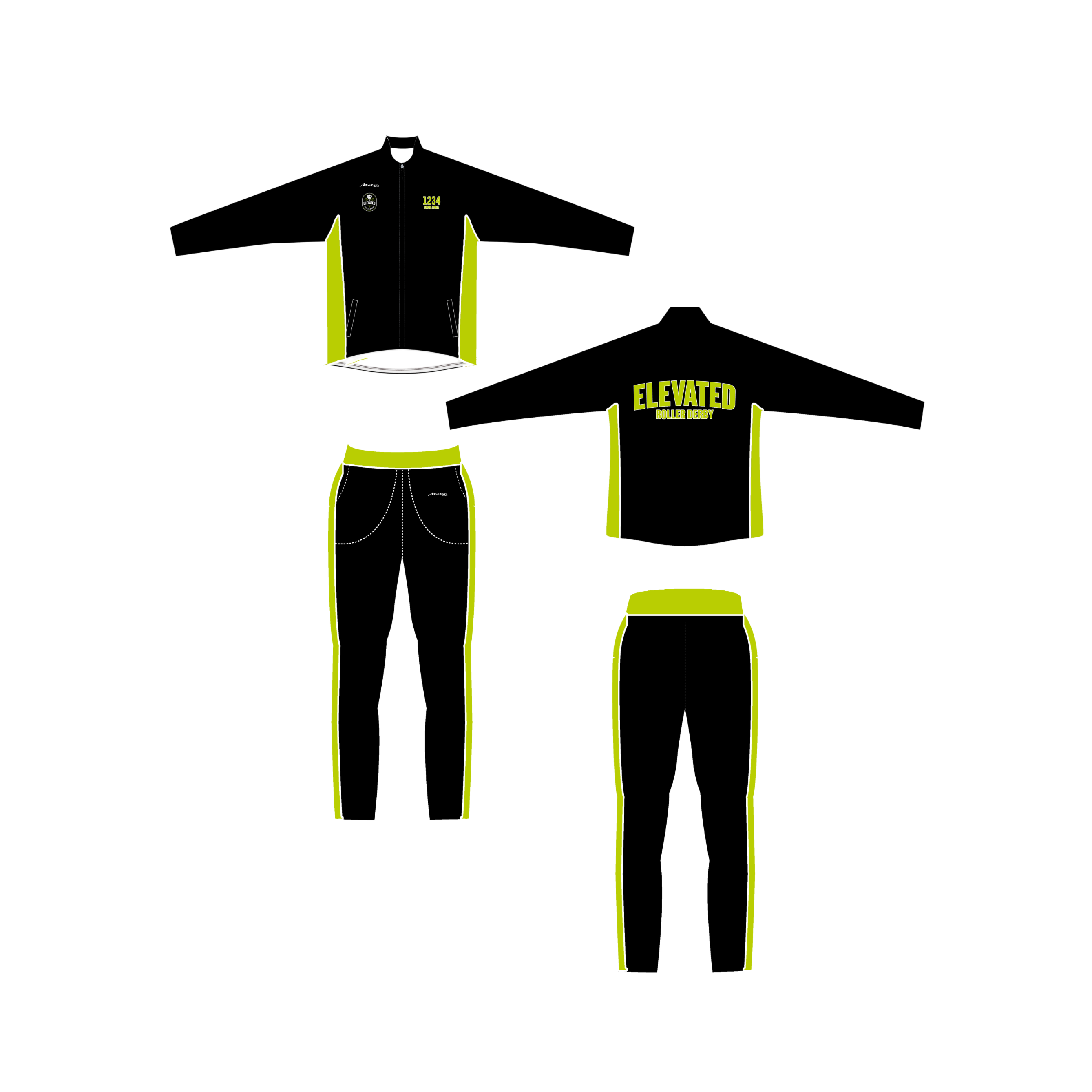 Track Suit - Elevated Roller Derby
