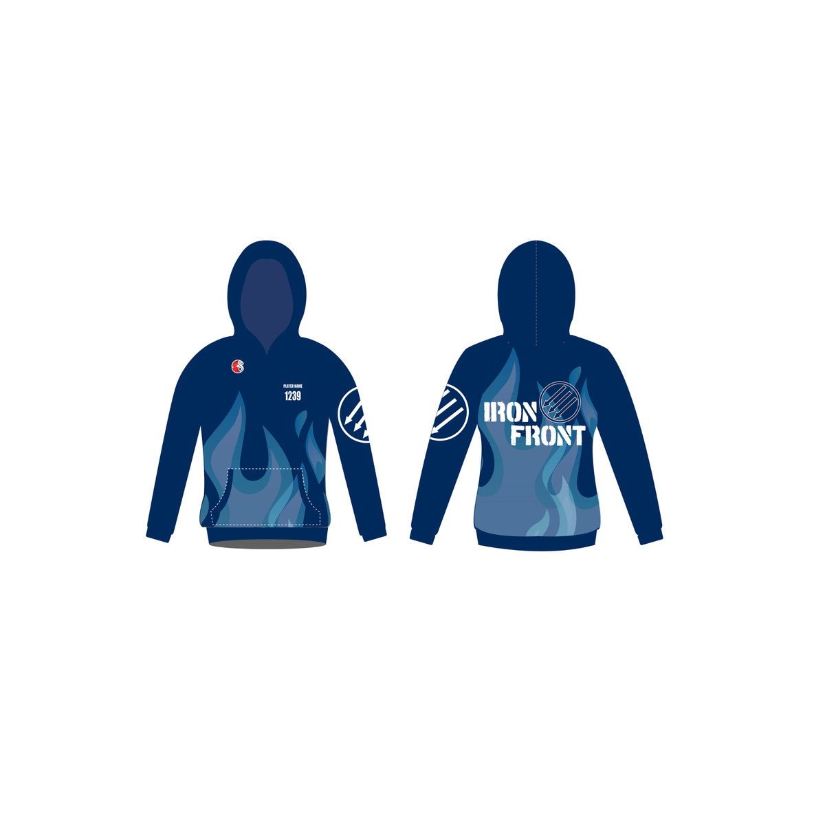 Hoodies - Iron Front