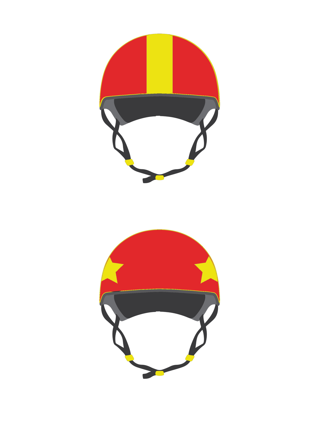 Clowntown Helmet Cover Set