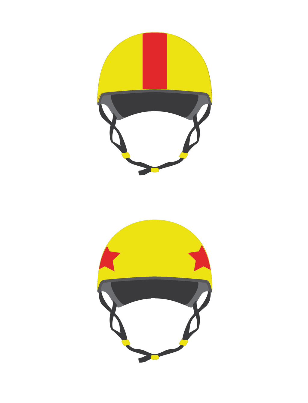 Clowntown Helmet Cover Set