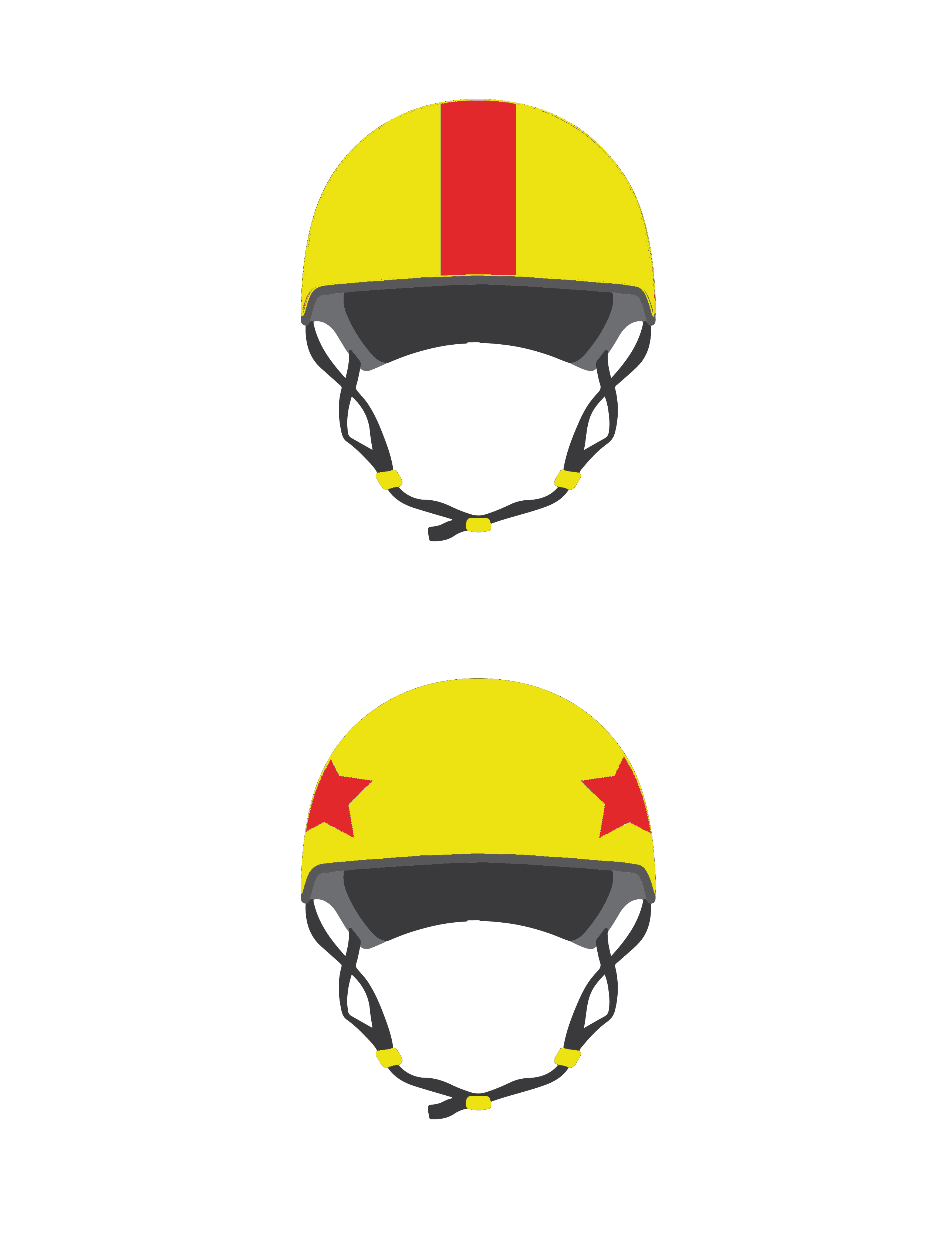 Clowntown Helmet Cover Set