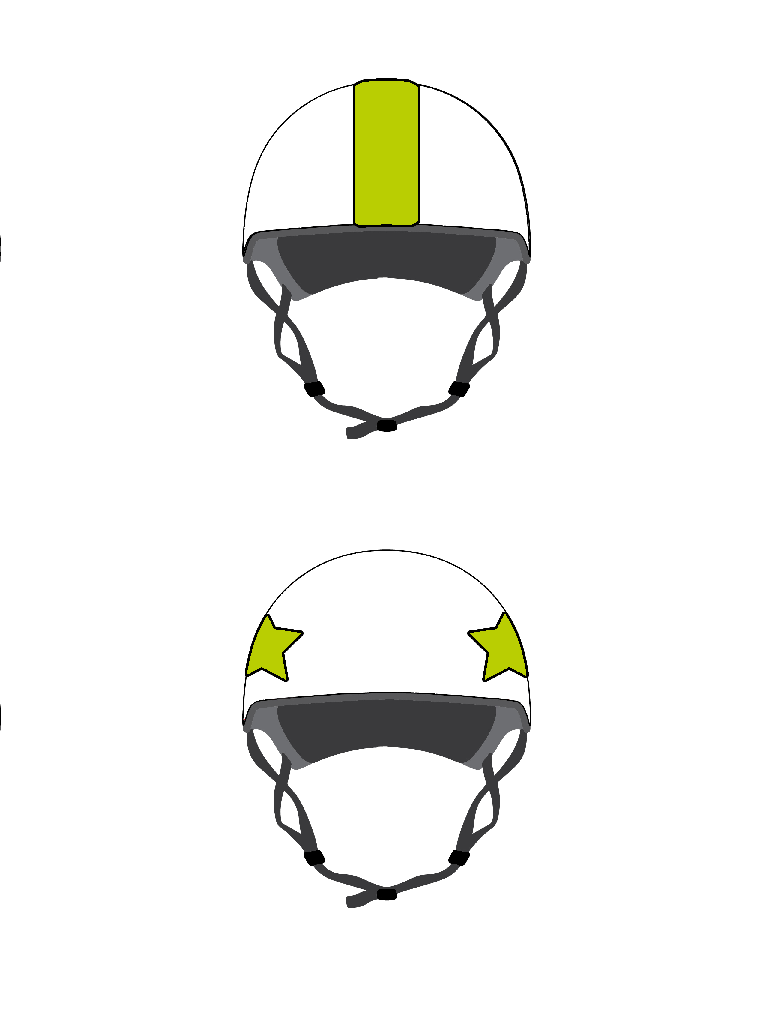 Helmet Cover Set - Elevated Roller Derby