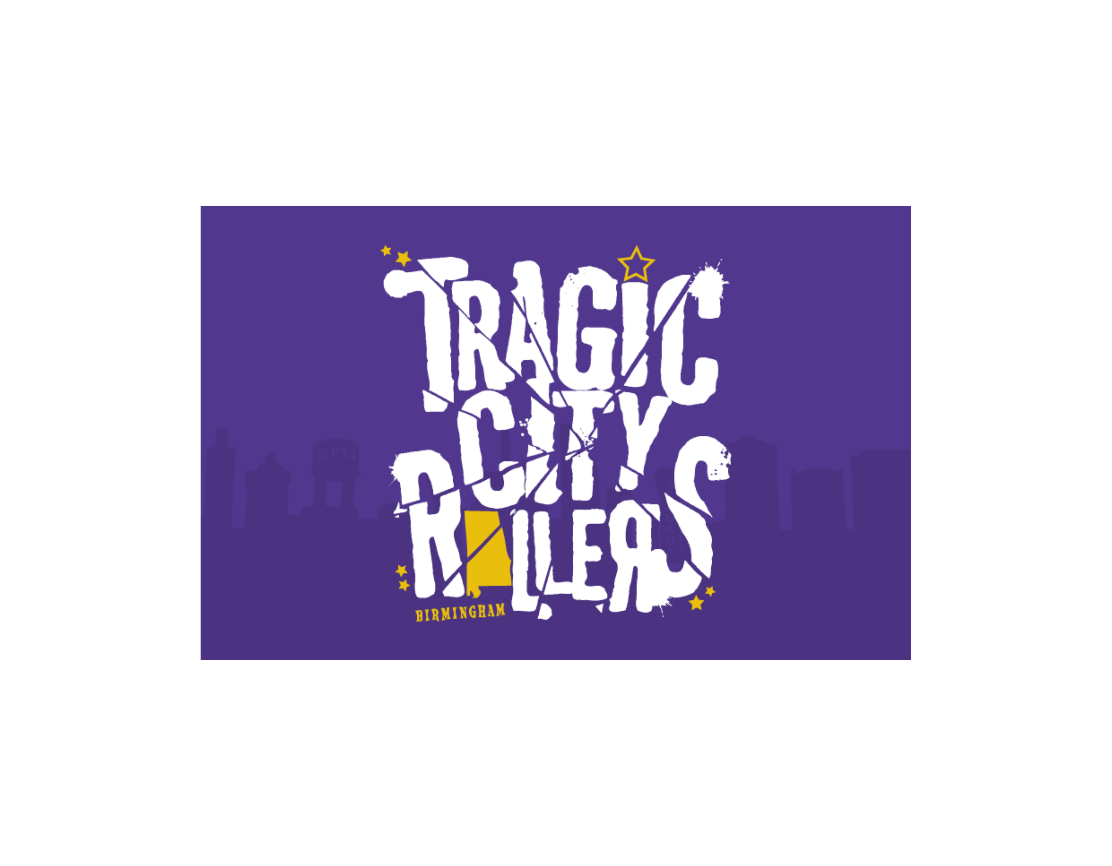 Team Flag - Tragic City Rollers