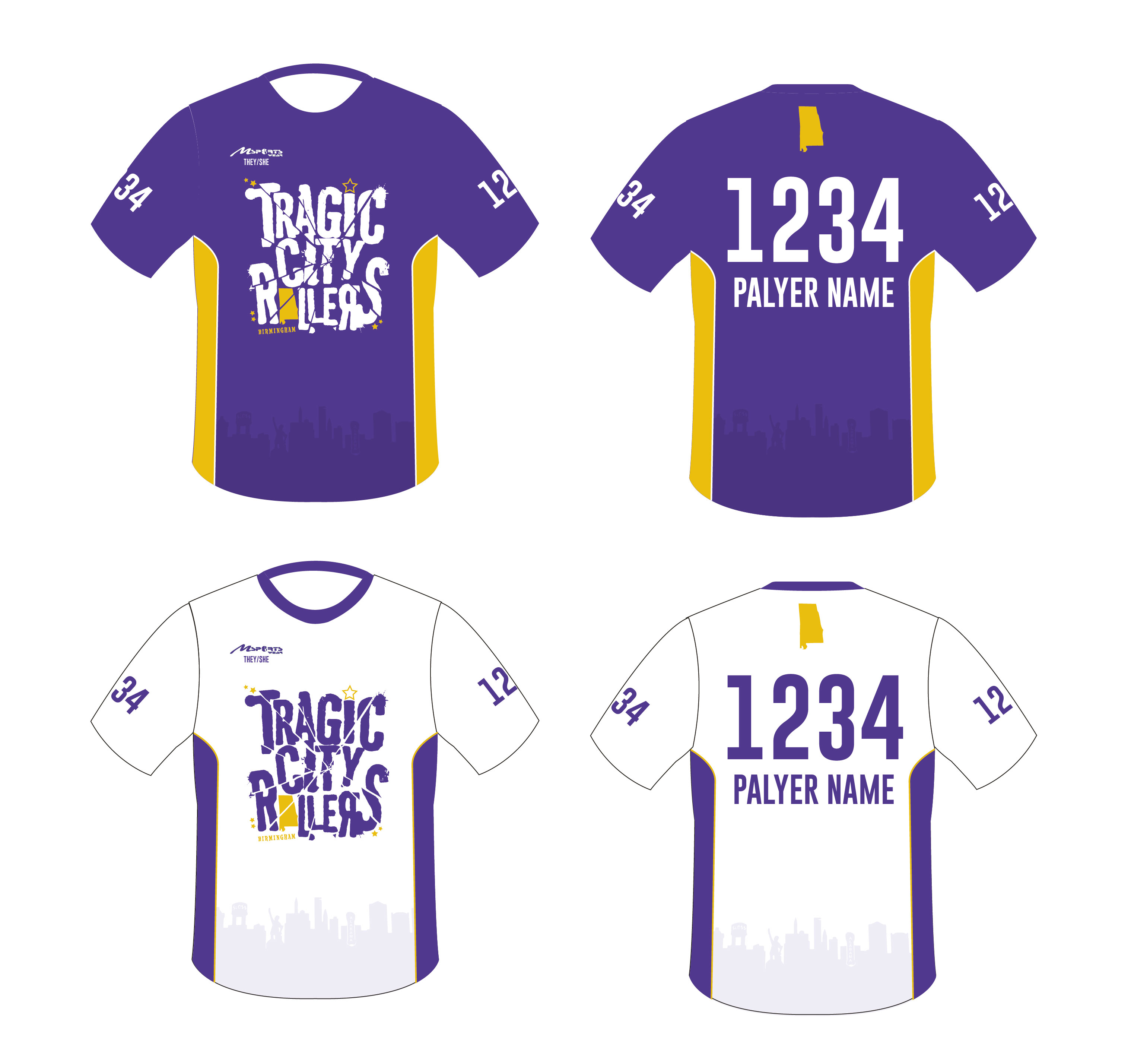 Tragic City - Sleeved Jersey