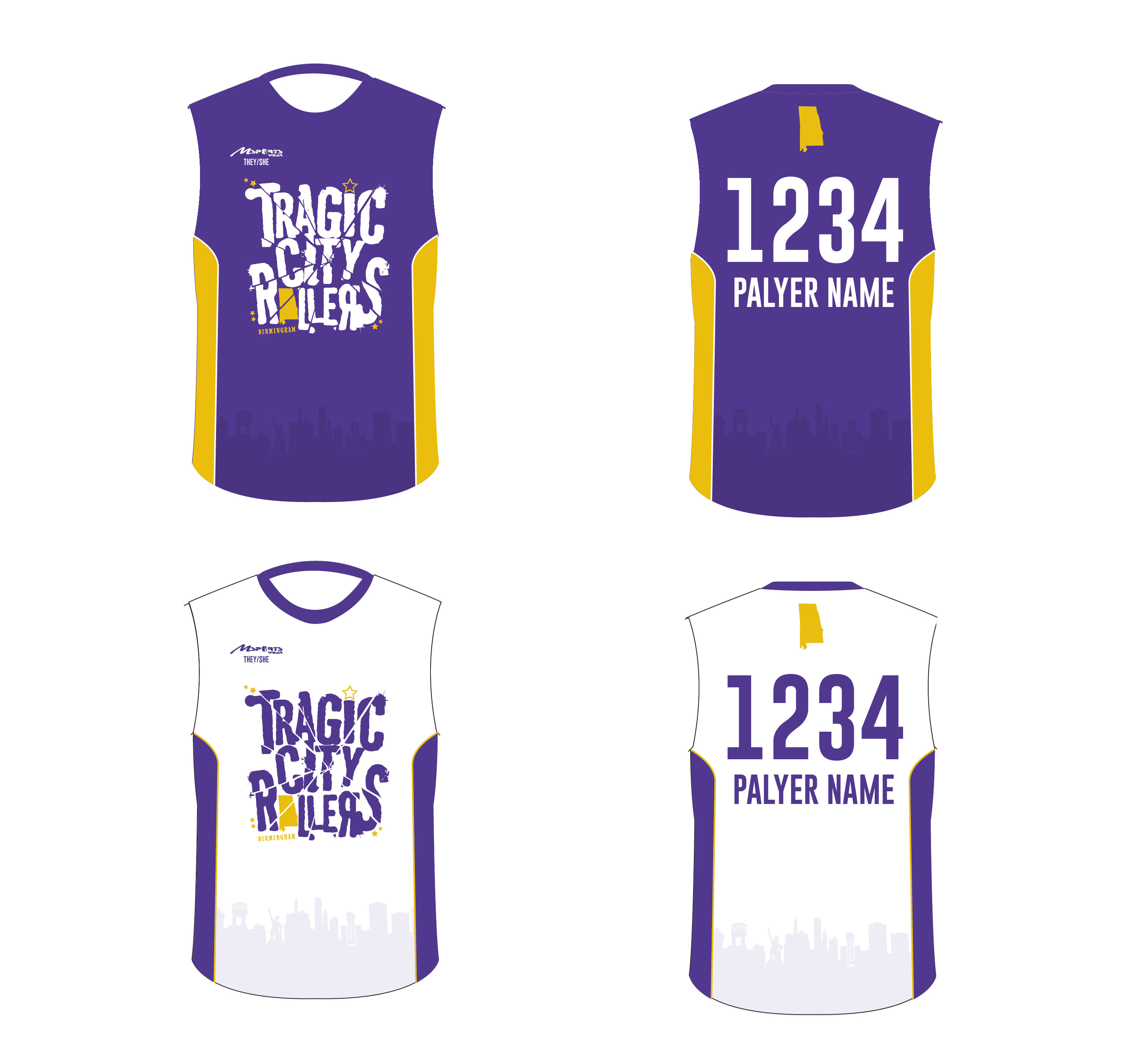 Tragic City - Sleeveless Jersey
