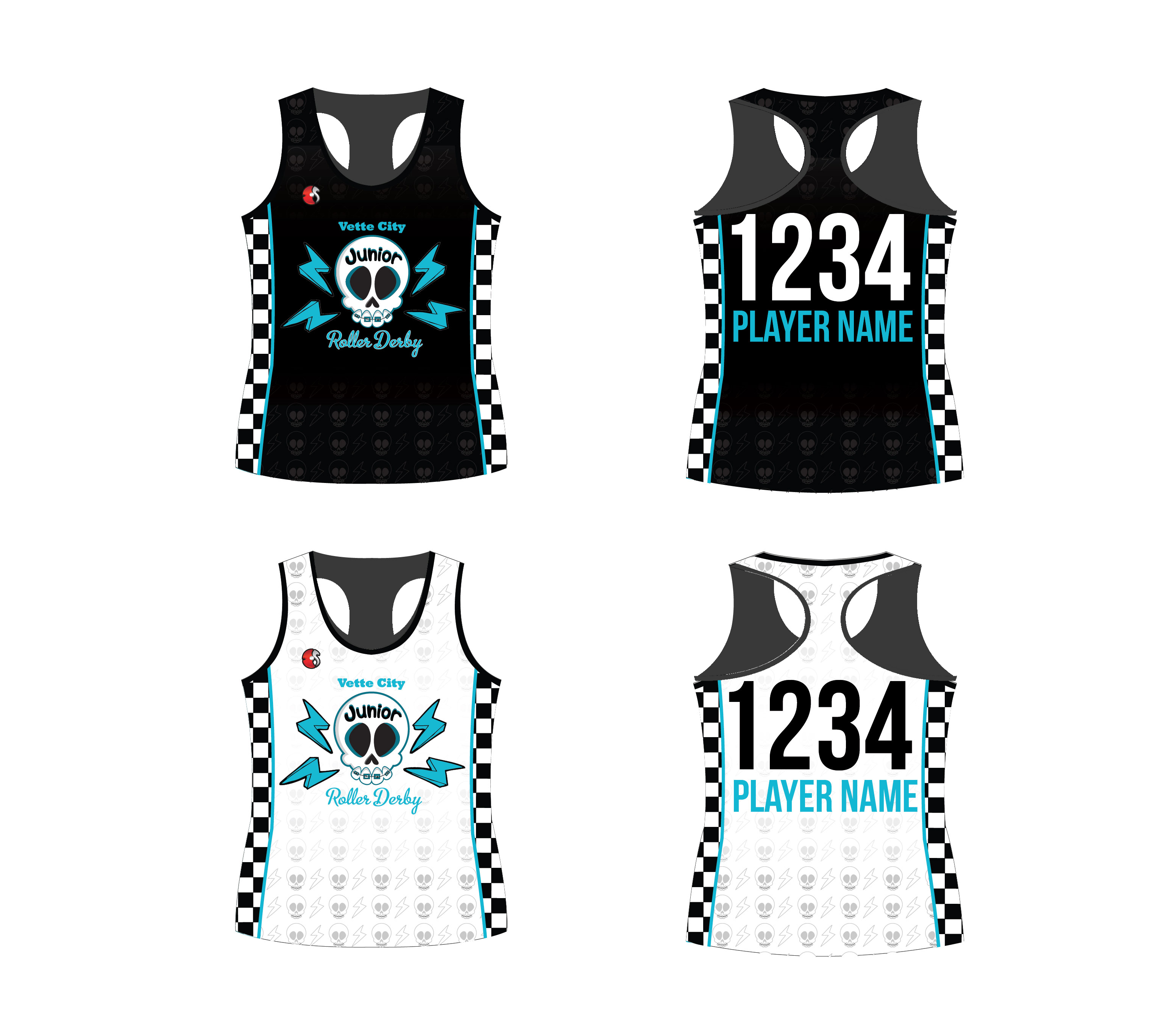 Vette City Racerback Jersey - Juniors