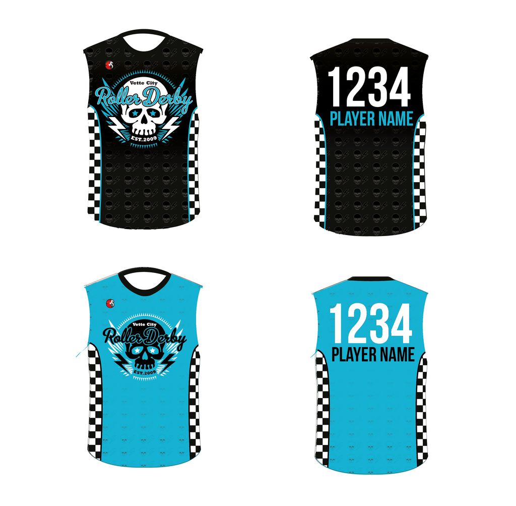 Vette City Sleeveless Jersey - Adults